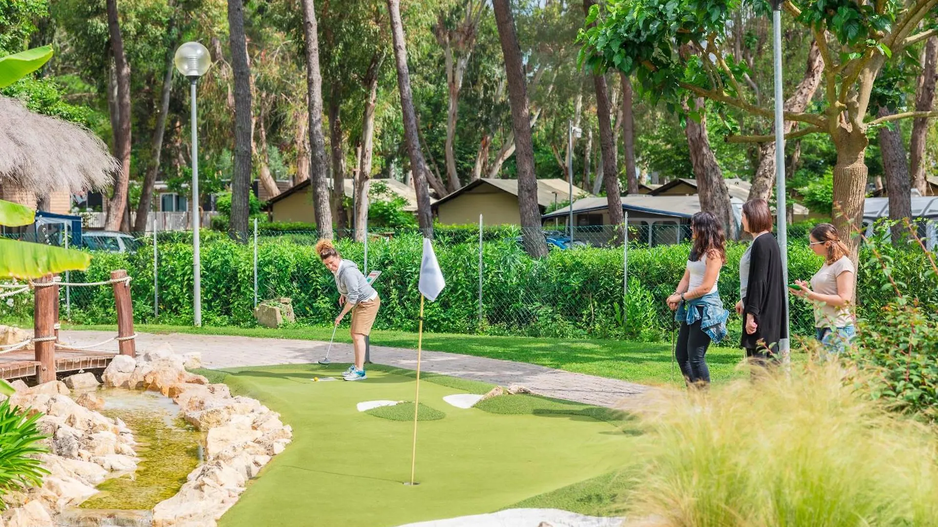 Camping Village Le Capanne Биббона Кемпинг