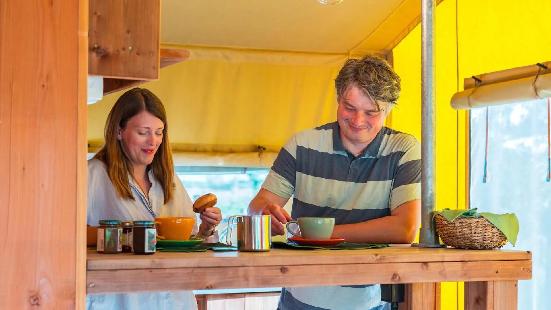 Camping Village Le Capanne Биббона Кемпинг